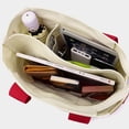 thumbnail image 3 of Bolso bandolera para mujer Bolsos de mensajero de lona Bolsos de ocio informales con varios compartimentos, 3 of 9