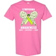 thumbnail image 3 of Inktastic Lymphoma Awareness Hope Support and Love T-Shirt, 3 of 5
