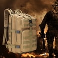 thumbnail image 3 of 35L Large Capacity Multi Pockets Men Rucksack Oxford Cloth Waterproof Camouflage Sports Backpack for Trekking, 3 of 7