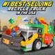 thumbnail image 5 of Maxx Action 3-N-1 Maxx Recycler – Large Motorized Garbage Truck Toy for Kids – Learning Activity Vehicle Includes Dumpster, Trash Bin and Miniature Trash Pieces – Green, 19 Inches, 5 of 5