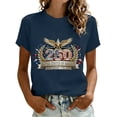 thumbnail image 3 of WJJIAO 250 Years American Flag Shirt for Women 250th Anniversary USA T Shirt 4th of July Independence Day Freedom Shirts Tops, 3 of 5