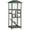 Gray#57, variant on Pet Playpen PawHut 55-Inch Large Flight Bird Cage, Bird Aviary Indoor with Multi-Door Design, Parrot Cage with Stand & Tray for Budgies, Canaries, Finches, Green,Guinea Pig Cage