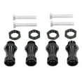 thumbnail image 1 of Adaptateur de Conversion Hexagonal d'Extension de Roue, Apparence Exquise Adaptateurs d'Entraînement de Moyeu Hexagonal de Roue pour 1/10 hors Route RC Voiture Noir, 1 of 8