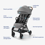 Graco Ready2Jet Compact Stroller, Geo Pop, Navy