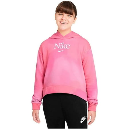 Nike Sportswear French Terry Pullover Hoodie Big Girls