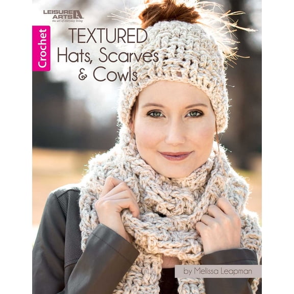 Pre-Owned Textured Hats, Scarves, & Cowls: Make 4 Cozy Crochet Sets (Paperback) 1464766436 9781464766435