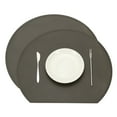 thumbnail image 1 of Juego de 2 manteles de silicona, resistentes al calor para mesa de comedor, antideslizantes, fáciles de limpiar, 1 of 7