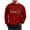 Red, variant on Mens Sweatshirt Love Heart Printed Fashion Valentines Pullover Tops Loose Fit Casual Holiday Couple Outfits (XL, Red)