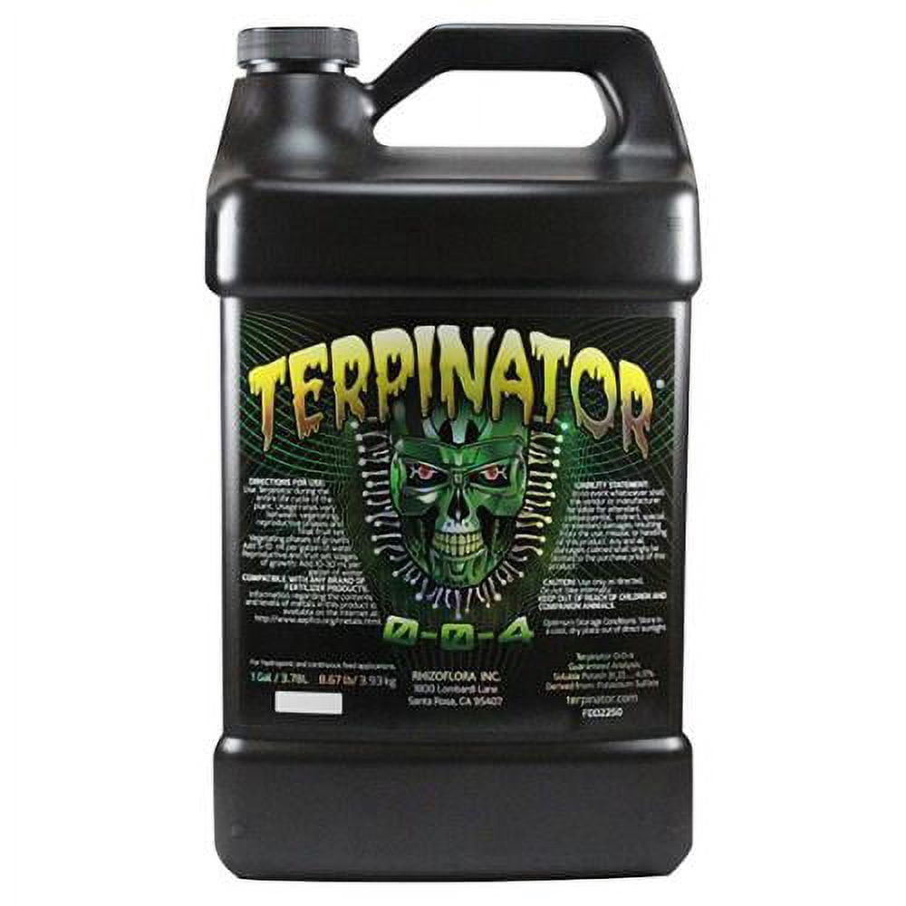 Terpinator RZF10100, 10 L Fertilizer Nutrient, (2.5 Gal, 9.46 Liters) Brown
