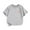 Gray, variant on Bearichfupo Children's Casual Short Sleeved T Shirt Day Letter Print Round Neck T Shirt,Girls Crewneck Tees,Sizes 4-5 Years