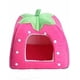 thumbnail image 1 of UBIUO Pet Dog&Cat Bed House Doggy Puppy Kitten Kennel (Pink, L) L Pink, 1 of 2