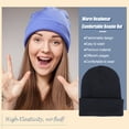 thumbnail image 4 of Gorros Beanie Minnieouse Unisex Skullcap Hilo Multifuncional a Prueba de Viento Gris Oscuro, 4 of 5