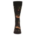 thumbnail image 2 of MeMoi Men's Superb Sloth Bamboo Blend Novelty Crew Sock - Mens - Male, 10-13, Black, 2 of 3
