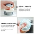 thumbnail image 6 of NICEXMAS 4Pcs Household Scrub Brush for Dish Cleaning Practical Plastic Kitchen Cleaning Tools, 6 of 8