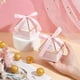 thumbnail image 3 of 60 cajas de regalo de boda rosas con forma de diamante y cinta, para decoración de bodas, fiestas de cumpleaños, 27,5 x 27,5 x 33,4 pulgadas., 3 of 6