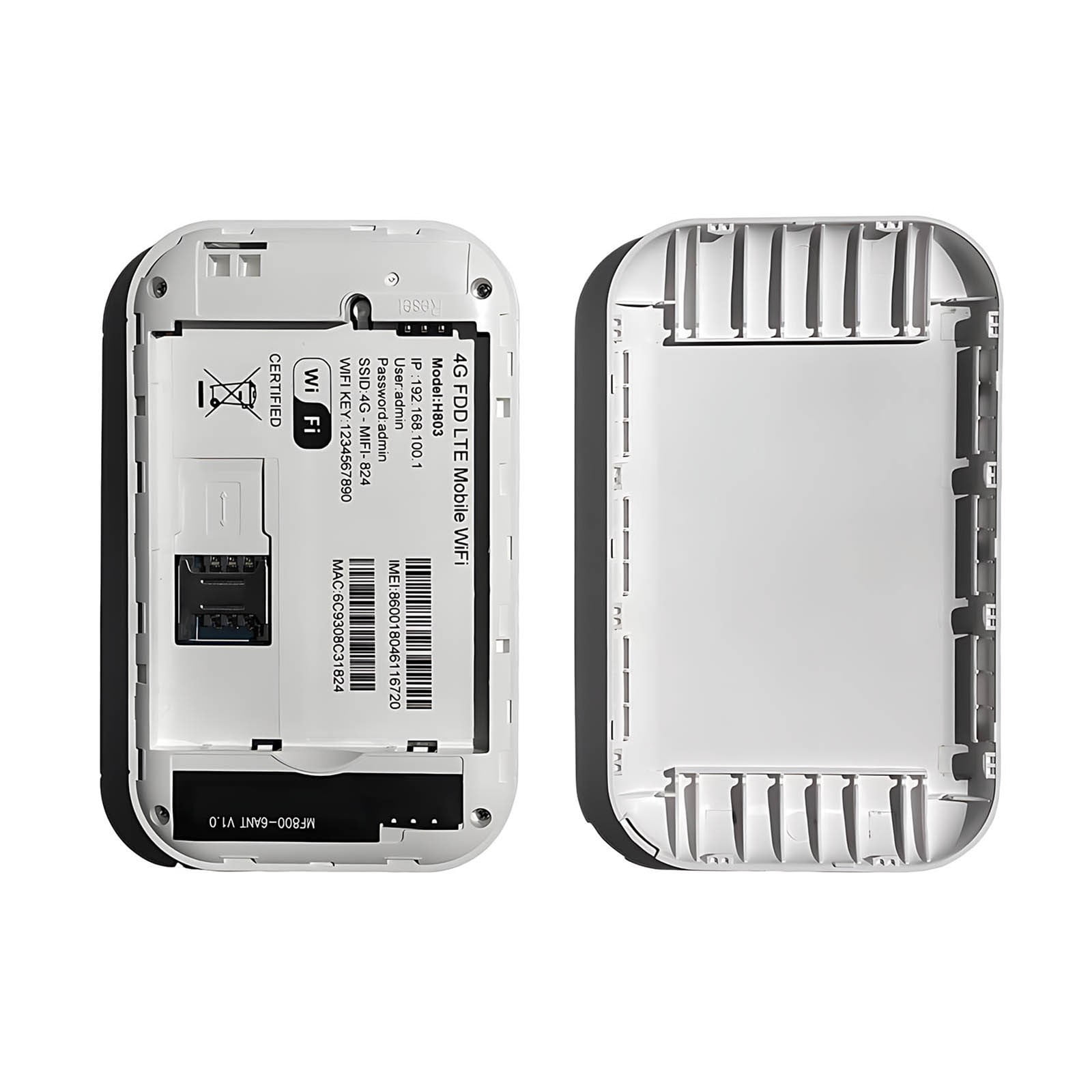 4G Wireless Router Mobile Portable Wi Fi Car Sharing Device SIM Card Slot LTE MIFI M Portable WiFi Hotspot For Travel High Speed Smart Router For Anywhere