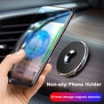 thumbnail image 3 of Dujiujun 2Pcs Magnetic Suction Car Phone Holder Dashboard Vent Mini Round Shape Car Phone Stand Self-adhesive Metal Navigation Car Mount, 3 of 8
