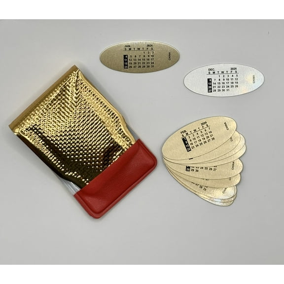 Datewatcher Watchband Calendars Oval Year 2026