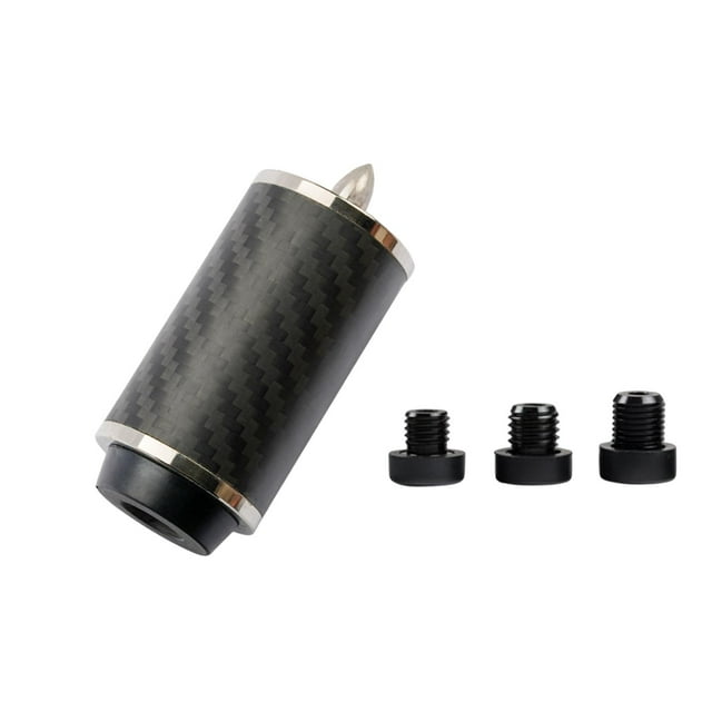 koolsoo Billiard Pool Cue Extension, Cue Extension, Compact Cue, Extended, Carbon Fiber 5.5cm