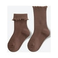 thumbnail image 2 of MUXiin Cute Socks Winter And Autumn Stringy Selvedge Mid Calf Length Casual Comfortable Socks, 2 of 5