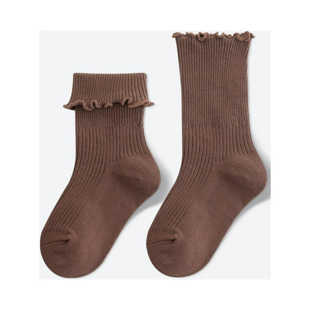 Chaussettes pour Enfants Classification Produit Hiver et Automne Chaussettes Mi-Mollet Confortables Décontractées pour Enfants