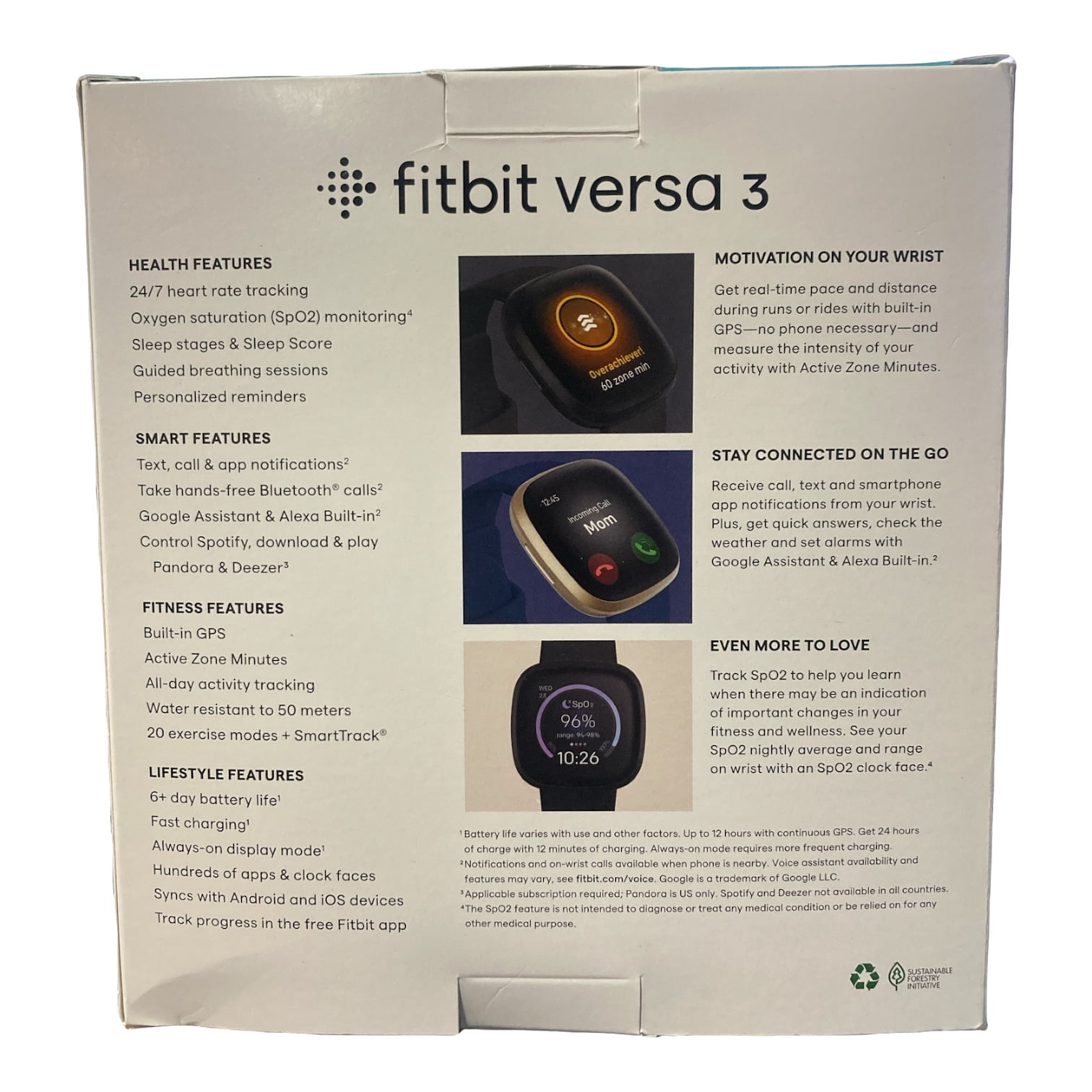 Sam's club fitbit versa 3 sale