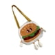 thumbnail image 3 of Mochila De Hamburguesa Con Queso, Bolso De Hombro Diagonal De Lona, ​​Bolsos Con Forma De Hamburguesa, Bolso De Ocio, Bolsos Cruzados De Moda Con Correas Ajustables, 3 of 8