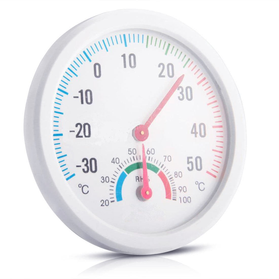 Indoor Analog Humidity Temperature Meter Gauge Thermometer Hygrometer 