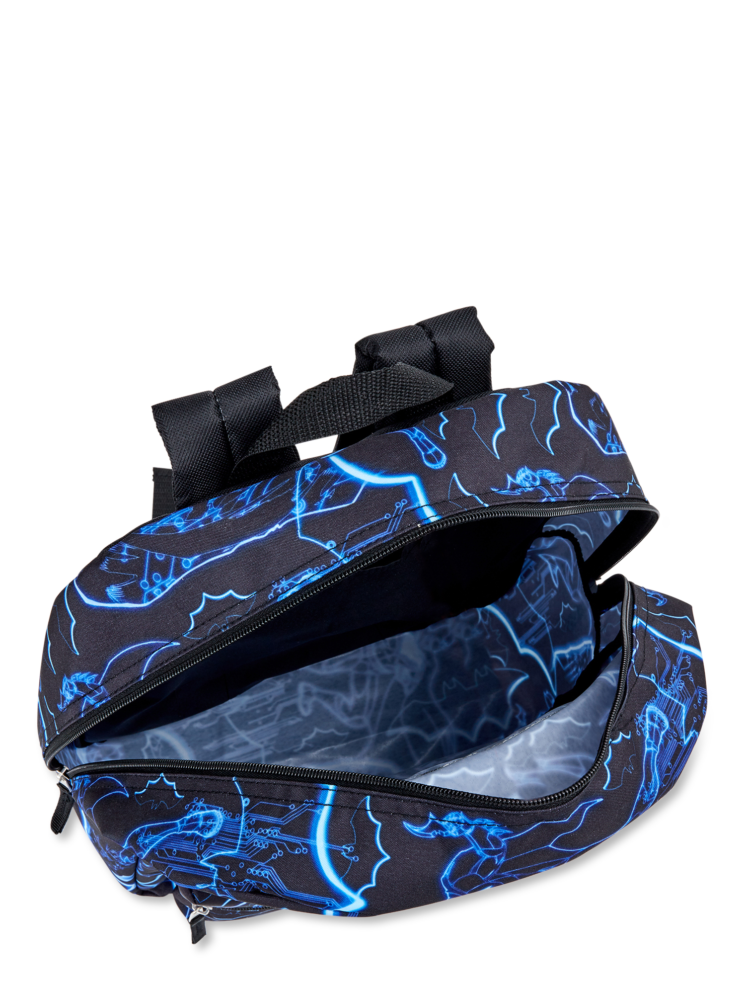 Warner Bros. Black and Blue Backpack Warner Bros. DC Batman Kids Boys Gotham City Black Indonesia  main image 3