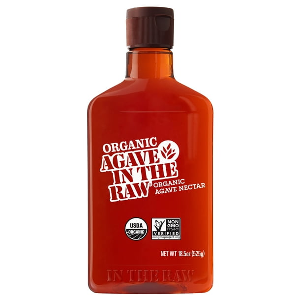 Agave In The Raw Organic Agave Nectar, 18.5 OZ - Walmart.com - Walmart.com