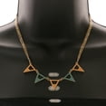 thumbnail image 3 of Mi Amore Necklace-Earring-Set Multicolor/Gold-Tone, 3 of 3
