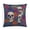 Pattern, variant on Flower Skeleton Pillows 16"x16" Mexican Festival Halloween Linen Cushion Case Outdoor Home Decoration Outdoor Pillows for Patio Furniture for Couch Car Sofa - No Insert