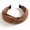Khaki, variant on Women's Solid Headband Bow Tie Velvet Wide Brim Hair Wrap Accessory