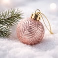 thumbnail image 5 of CuiLiyq 12Pcs Christmas Balls Ornaments, 1.6 Inch Hanging Balls, Shatterproof Plastic Decorative Hanging Ornaments, Baubles for Xmas Tree Party Wreath Decoration (Pink), 5 of 7