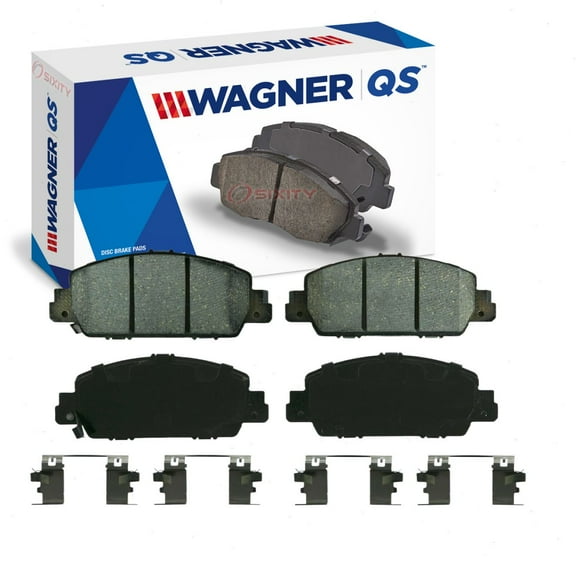 Wagner Front QS Disc Brake Pad Set compatible with Honda Accord 1.5L 2.0L 2.4L 3.5L L4 V6 2013-2018