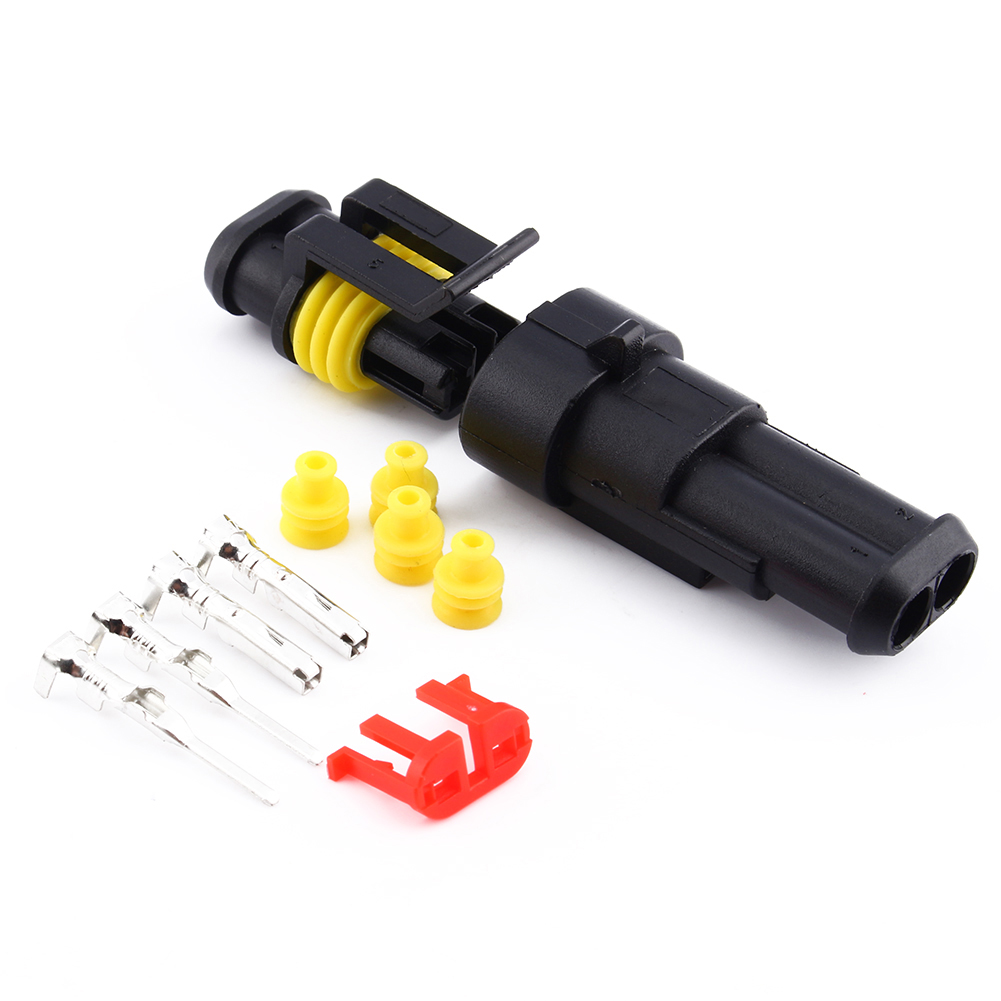 New Waterproof Electrical Wire Connector Plug 1 2 3 4 5 6 Way Pin For Car Truck