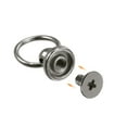 thumbnail image 5 of Uxcell O-Ring Button Stud Rivets Dim Gray, 5 of 5