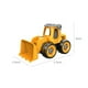 thumbnail image 3 of Paquete de 4 camiones de construcción | Set de vehículos de ingeniería para empujar y llevar | Excavadora, apisonadora y camión perforador | Juguetes educativos de construcción para niños de, 3 of 5