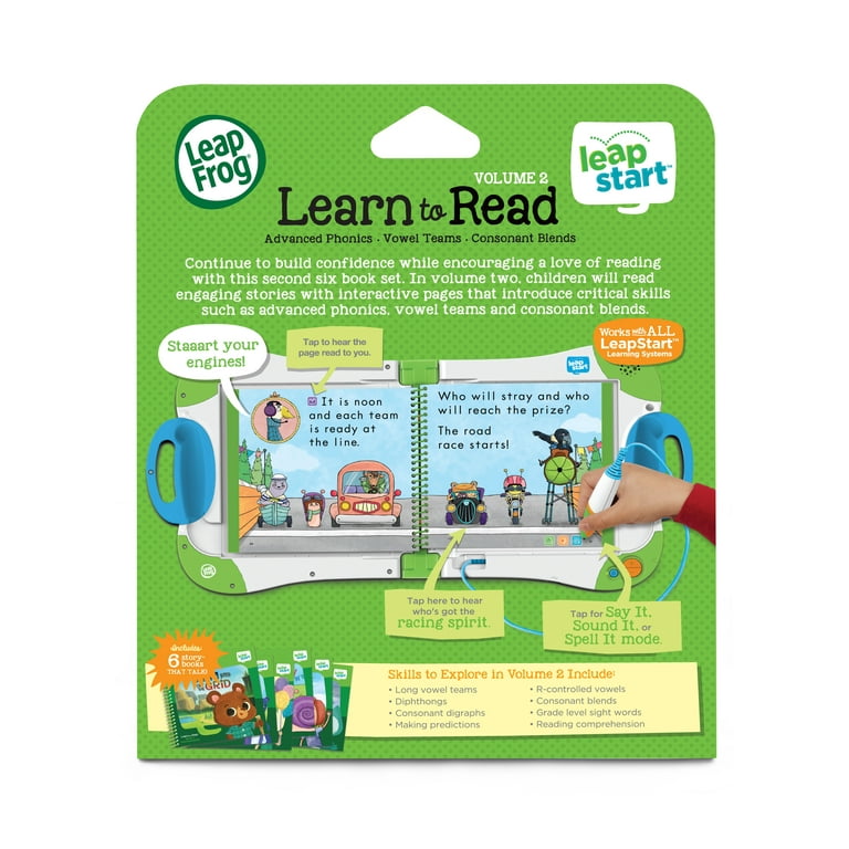 LeapFrog LeapStart Learn to Read Books Volume 2, For Kids 4