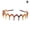 B, variant on 1/2x Plastic Headbands Alicebands Grip Teeth Spiky Hair Accessories Girls Ladies H7L8