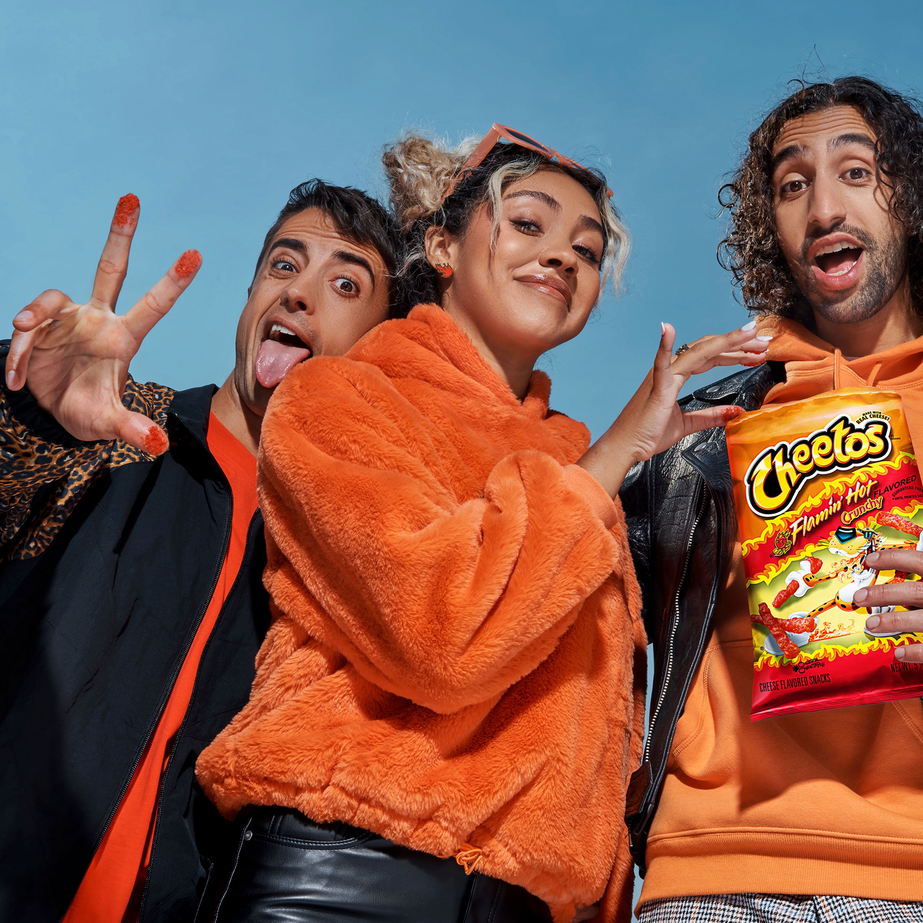 Cheetos Crunchy Cheese Flavored Snacks Flamin' Hot Limon Flavored 8 1/2 Oz