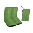 thumbnail image 2 of Botines de plumón, calcetines cálidos, pantuflas de plumón, cubrepiés térmicos, calcetines de plumón, calcetines para dormir, para snowboard, carpa, Verde, 2 of 8