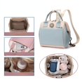 thumbnail image 4 of Bolsa multifuncional para cochecito de madre, bolso de mano impermeable para pañales, organizador de viaje de tamaño pequeño para mamá, 4 of 4
