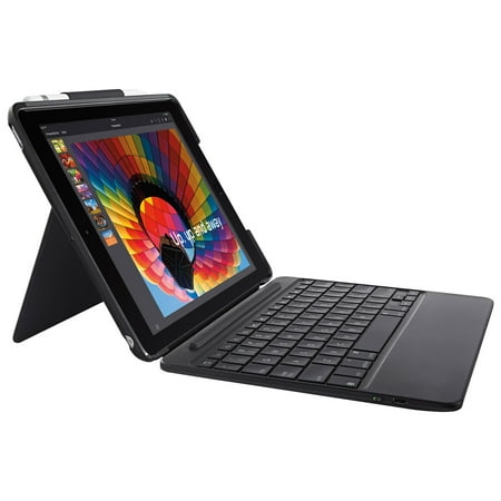 Logitech SLIM COMBO for iPad (5th and 6th (Best Canasta App For Ipad)