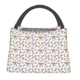 thumbnail image 1 of Disketp Cute Flower Bolsa Térmica Estampada, Bolsa Térmica Aislante para Almuerzo, Playa y Campamento, 1 of 6