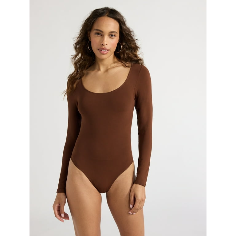 Sofia Jeans Women's Seamlessly Smoothing Scoop Neck Bodysuit