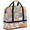 Multicolour 2, variant on Frog Print Foldable Travel Duffle Bag for Women and Men Lightweight Carry On Overnight Bag Cute Frog Gym Luggage Weekender Bags with Shoe Compartment