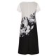thumbnail image 5 of Vestido de manga corta de moda sexy con hombros descubiertos y cuello redondo estampado para mujer Fridja bnh1982, 5 of 8