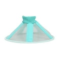 thumbnail image 4 of Bunblic Collier Cornet pour Chat Anti-Morsure Respirant Jeu Léger Collier de Récupération pour Chat Bleu m, 4 of 8