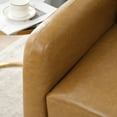 thumbnail image 4 of LONTAI 70.08" W Loveseat Sofa, Mid Century Modern Love Seat Couches for Living Room, Upholstered Sofa Couch for Bedroom, Soft Love Seats Furniture, Brown, 4 of 11